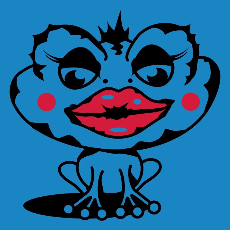 A toad with a thick lip