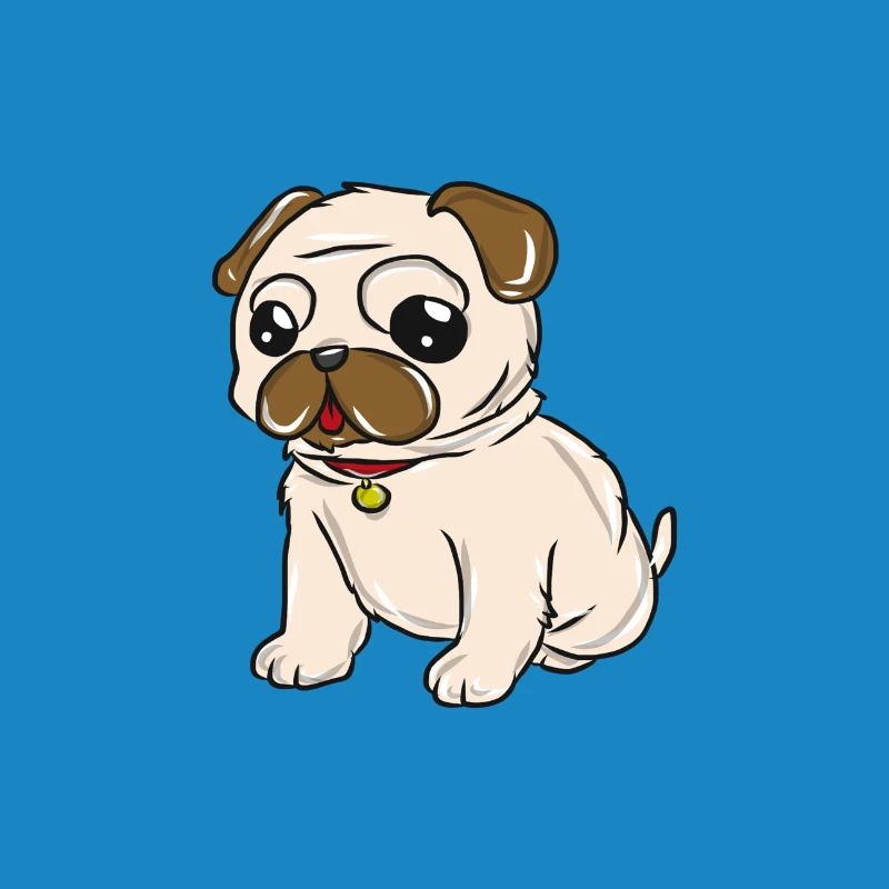 Hund Mops