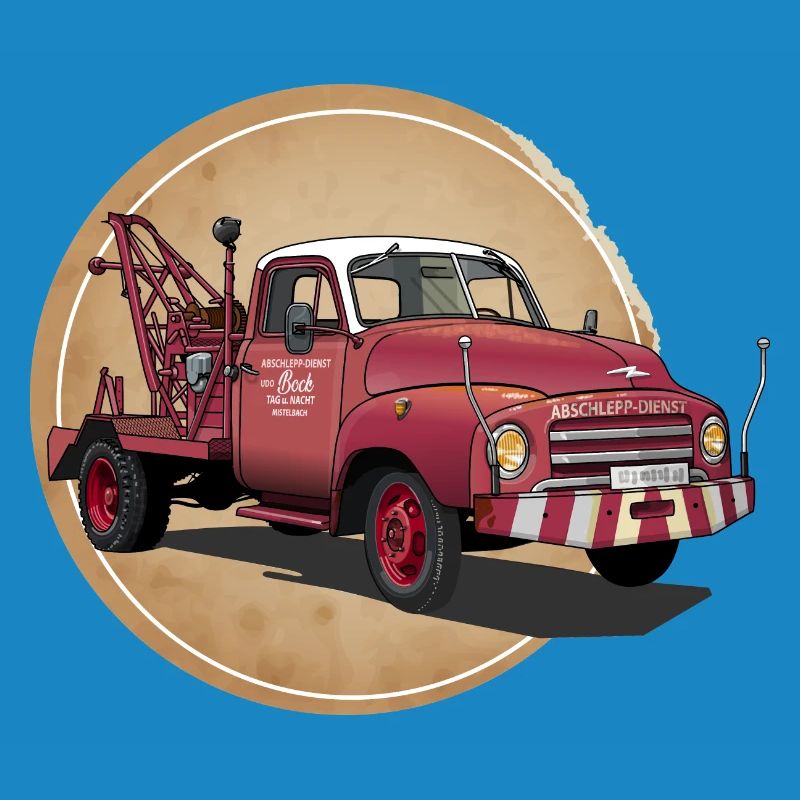 Abschleppwagen Oldtimer