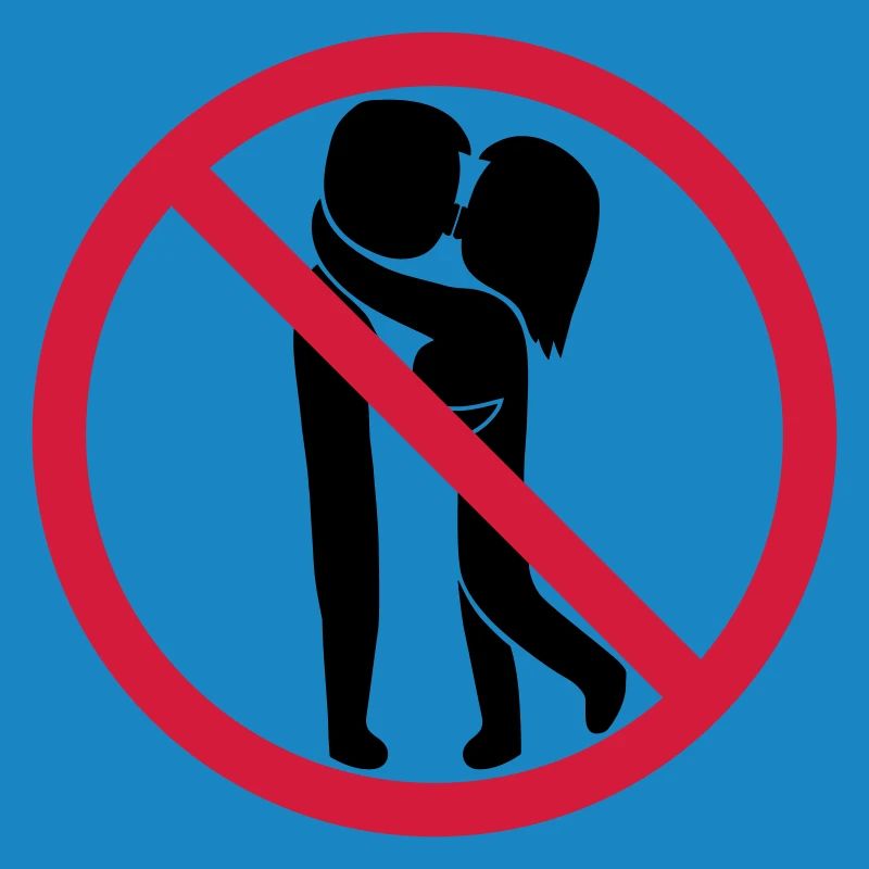 Signe interdit de baiser