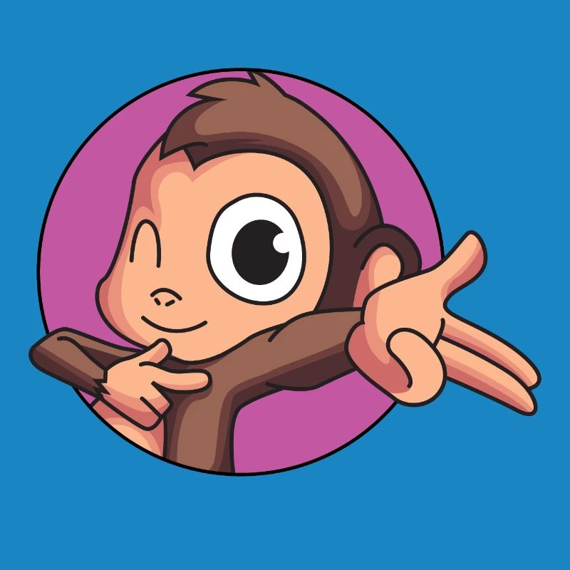Singe effronté