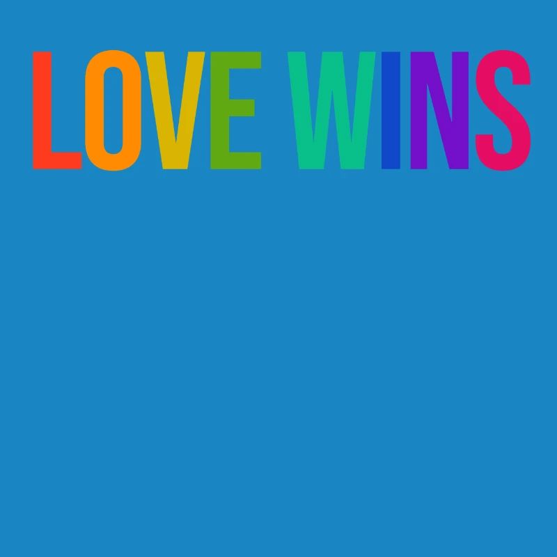 Rainbow Lgbt Equality Statement Pride