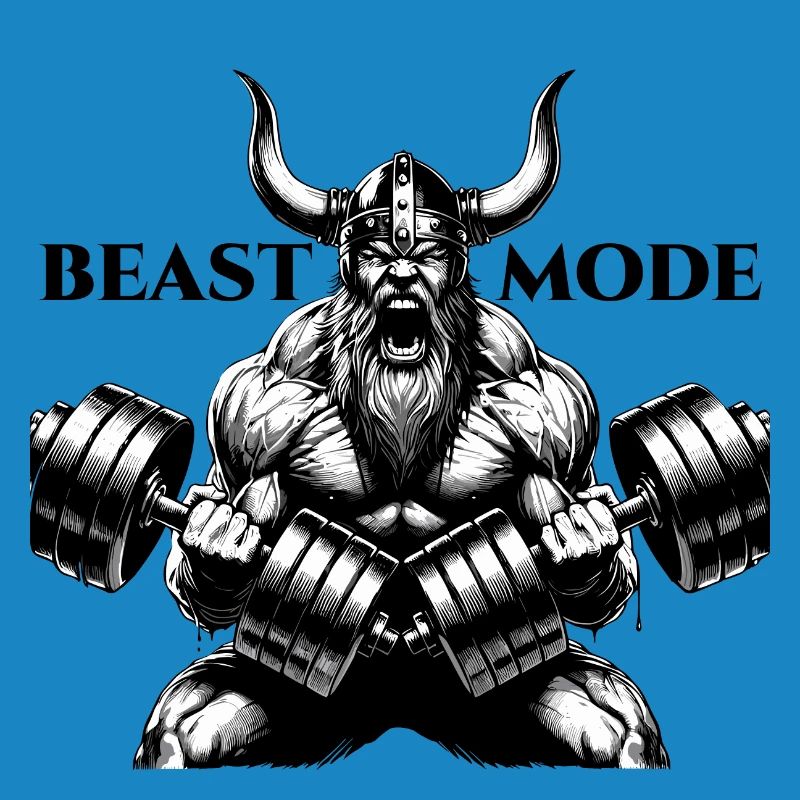 Viking Dumbbell Training Biceps Geschen