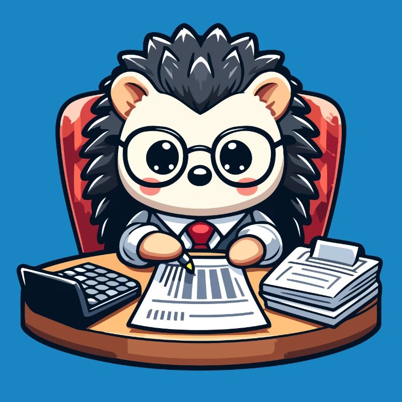 Hérisson comptable : la bestiole calculatrice