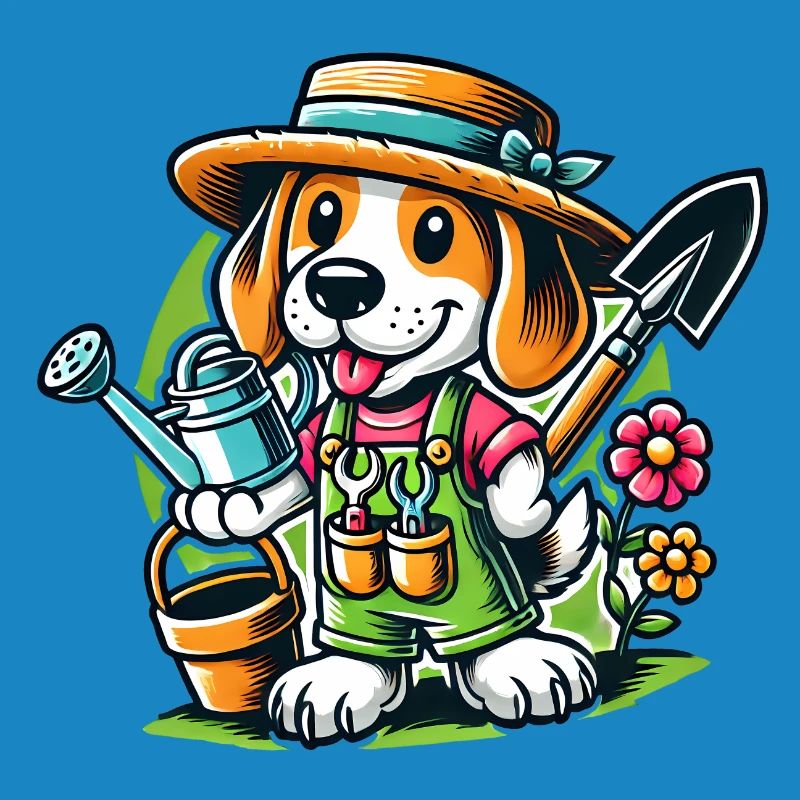 Beagle Gärtner