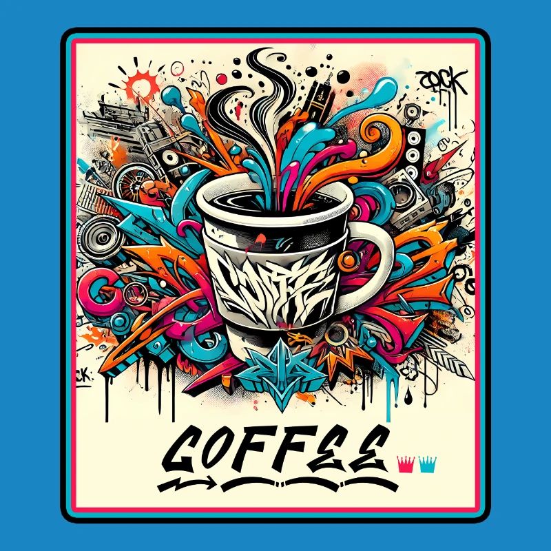 Coffee Graffiti Explosion