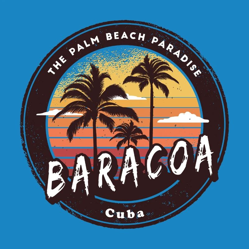 Baracoa Palm Trees and Beach Design