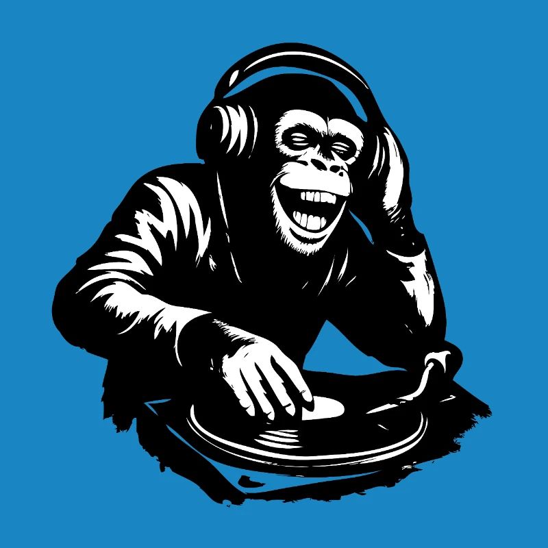 DJ The Monkey Danse à la Banksy