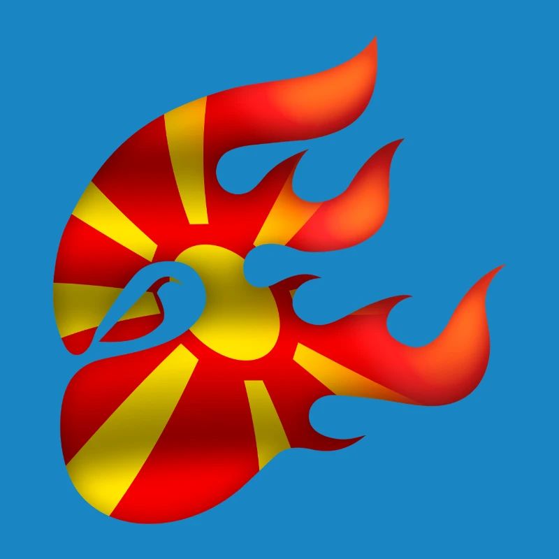 Drapeau de la Macédoine - Macédoine - Ninja