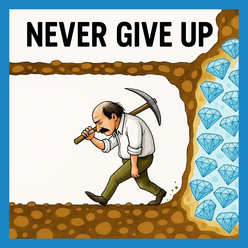 Never quit