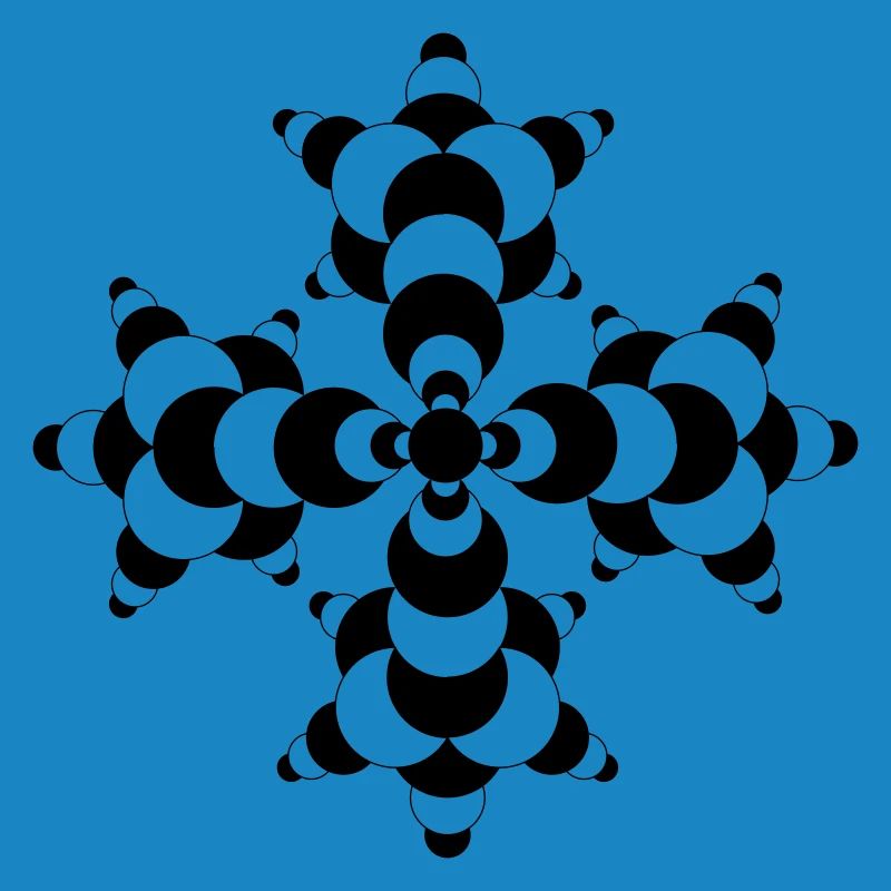 Fractal Molecule Crop Circle
