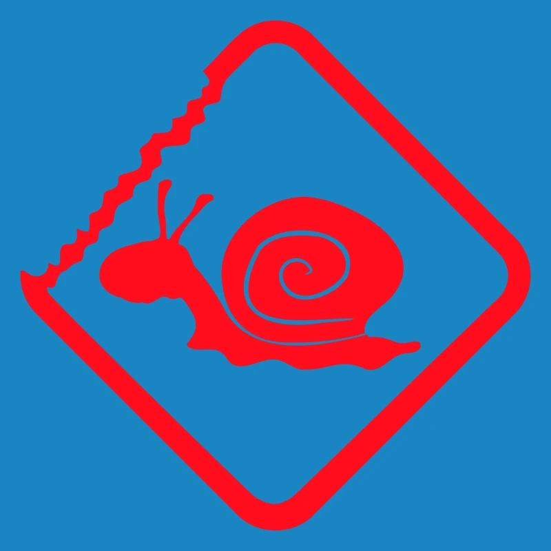 Snail Warning Caution Danger Sign