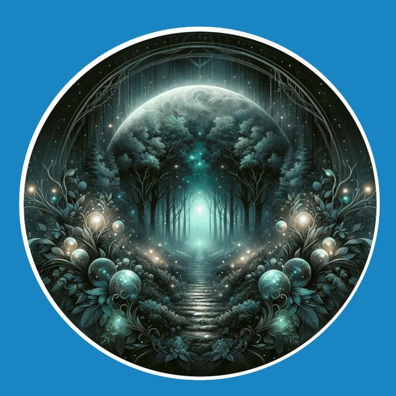 Circular Lunar Forest