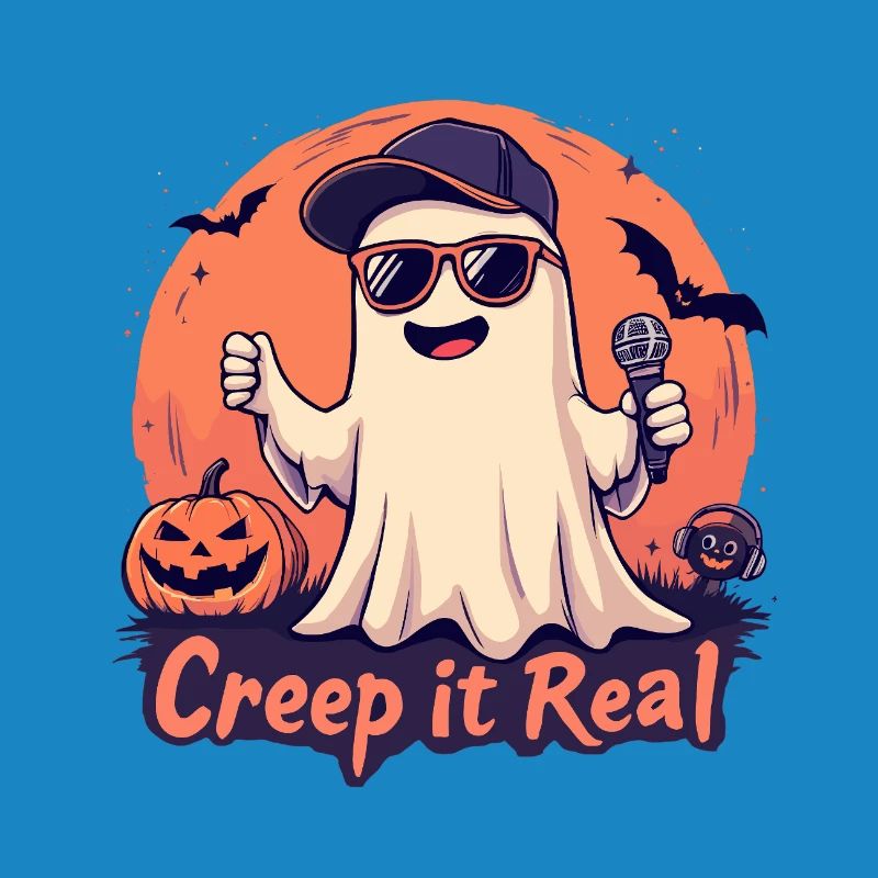 Creep It Real Ghost with Mic