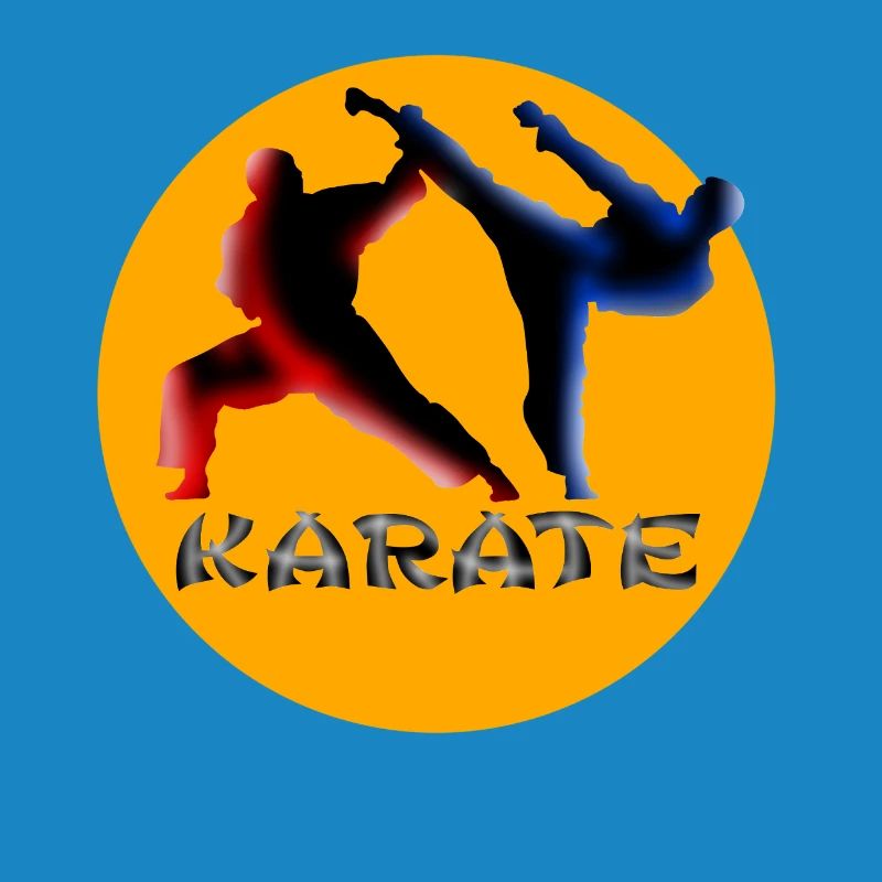 Martial Arts Dynamics Karate Silhouette