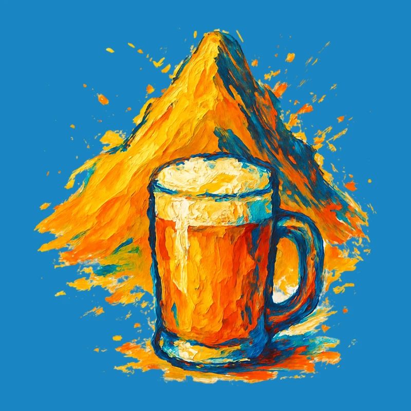 Explosion de couleurs de la bière Summit
