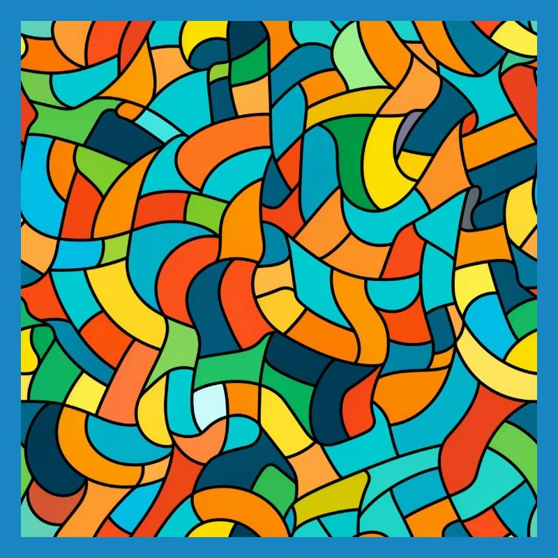 Nœud de couleur Tangle