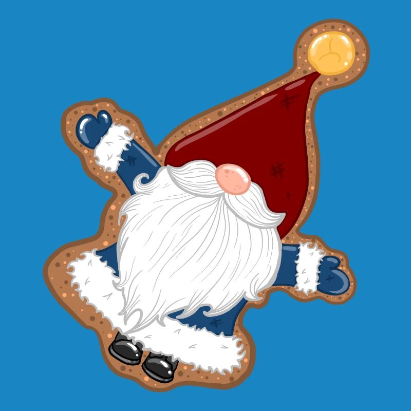 BiscuitSanta in a gingerbread frame