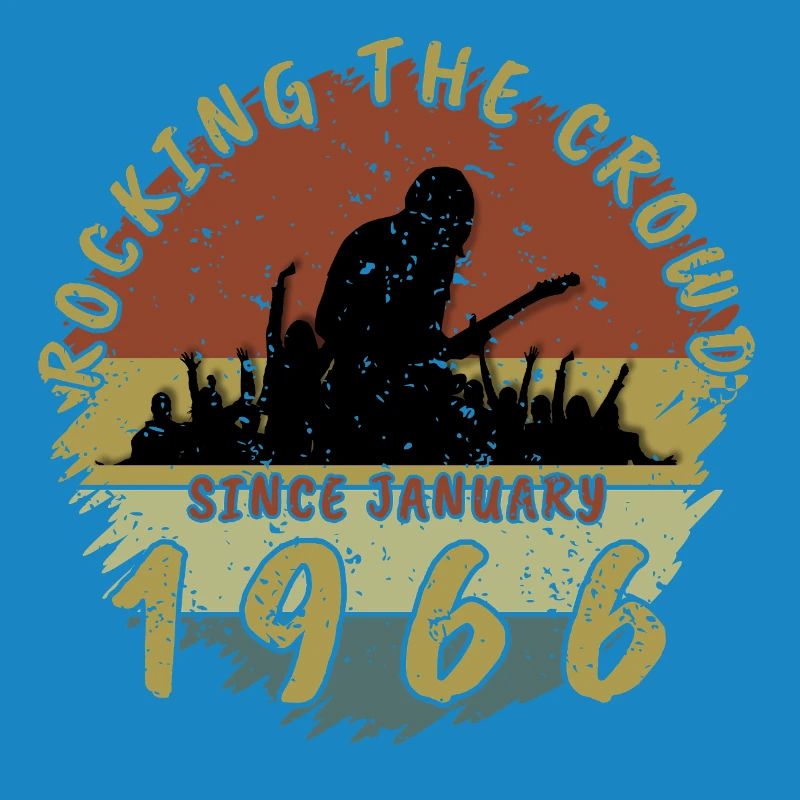 60th Birthday Rocking the crowd GIT 01/1966