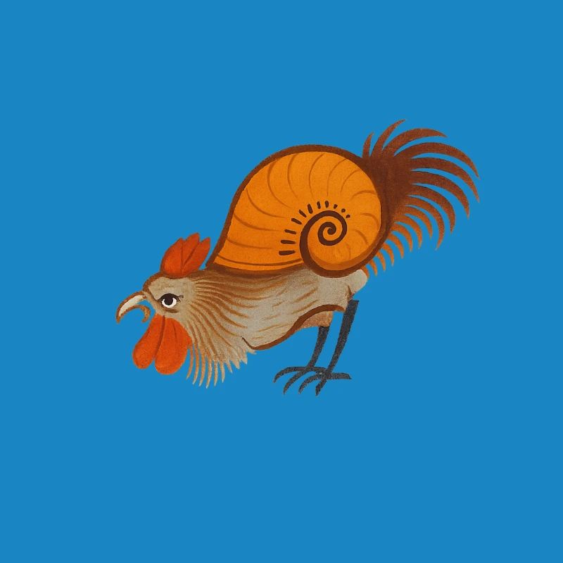 Medieval Rooster – Stylized Creature