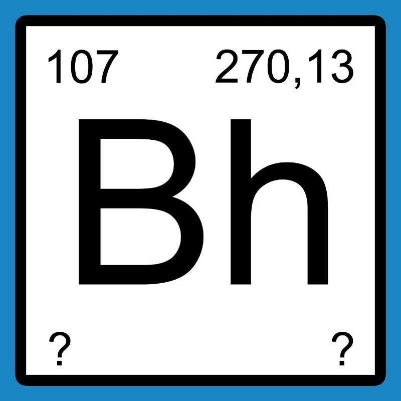 Bohrium Bra Uppercase Numbers Graphic