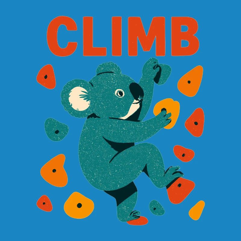 Bouldering Koala Koala Bear Climb Climbing Gift
