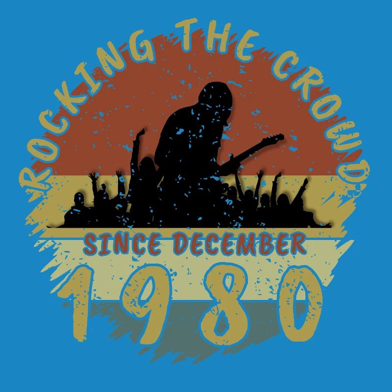 45th Birthday Rocking the Crowd GIT 12/1980