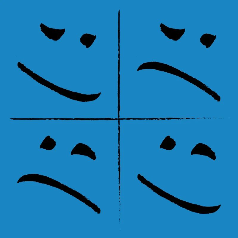 Split Face Sad Good