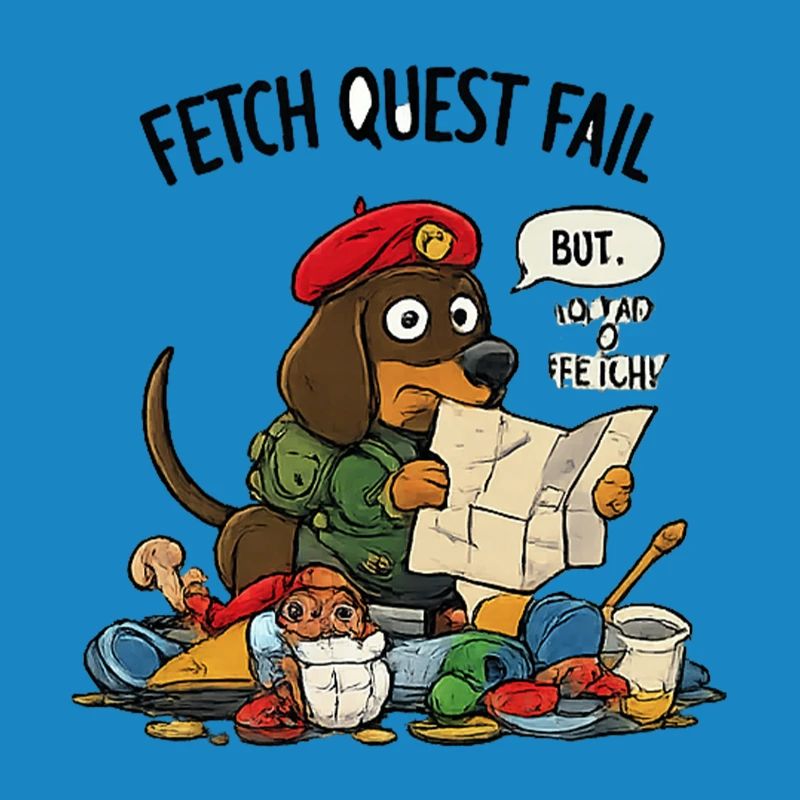 Fetch Quest Fail Pup
