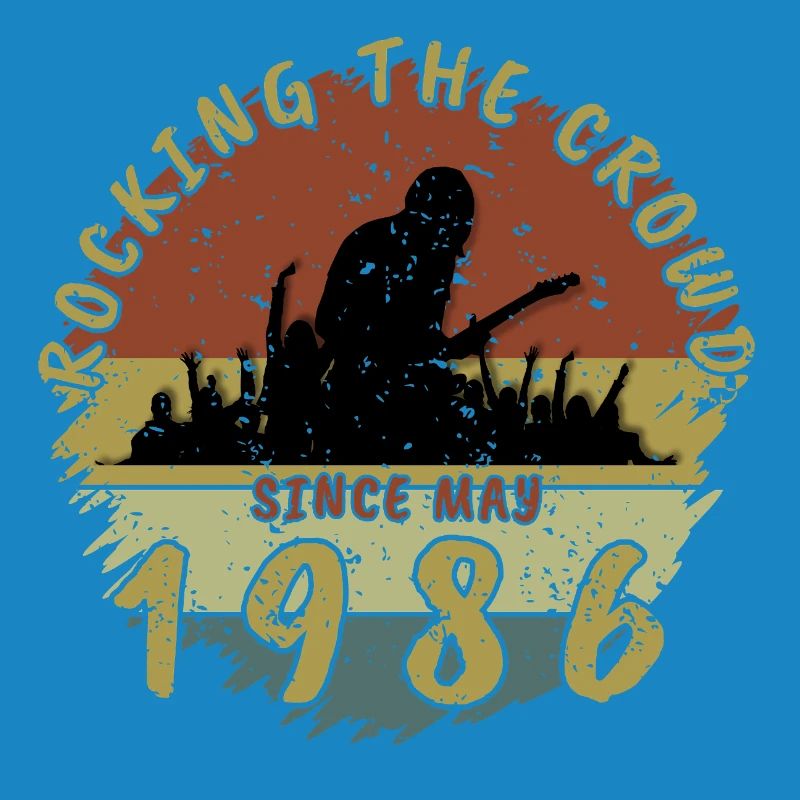 40. Geburtstag Rocking the crowd GIT 05/1986