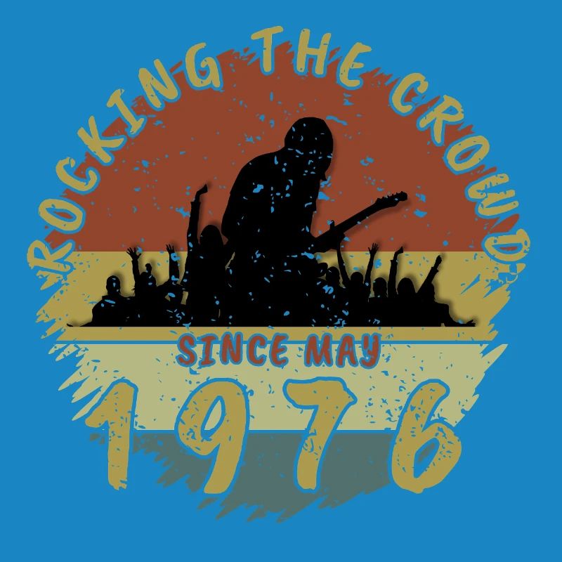 50. Geburtstag Rocking the crowd GIT 05/1976