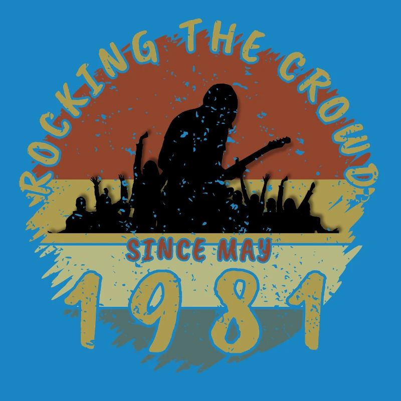 45. Geburtstag Rocking the crowd GIT 05/1981