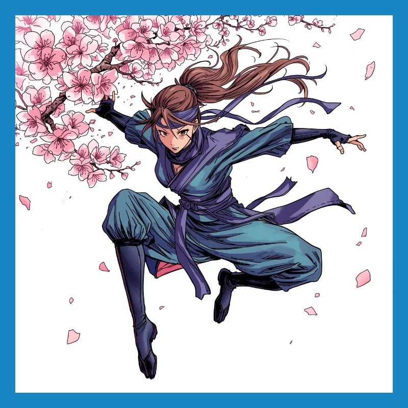 Cherry Blossom Warrior Style