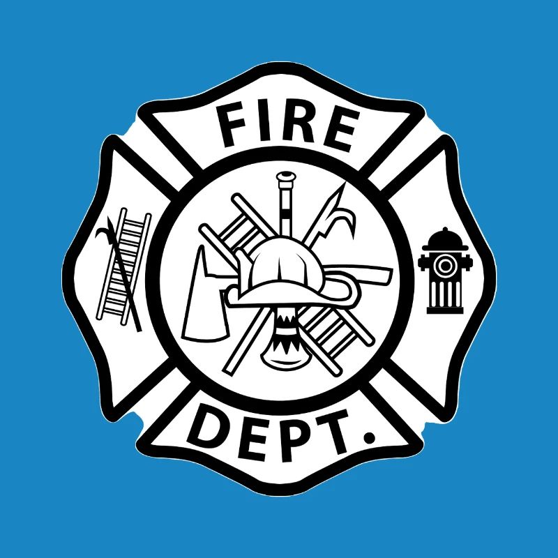 Fire Brigade Badge Emblem
