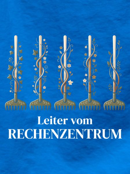 Rechenzentrum Design Gartengeräte Rechen Leiter