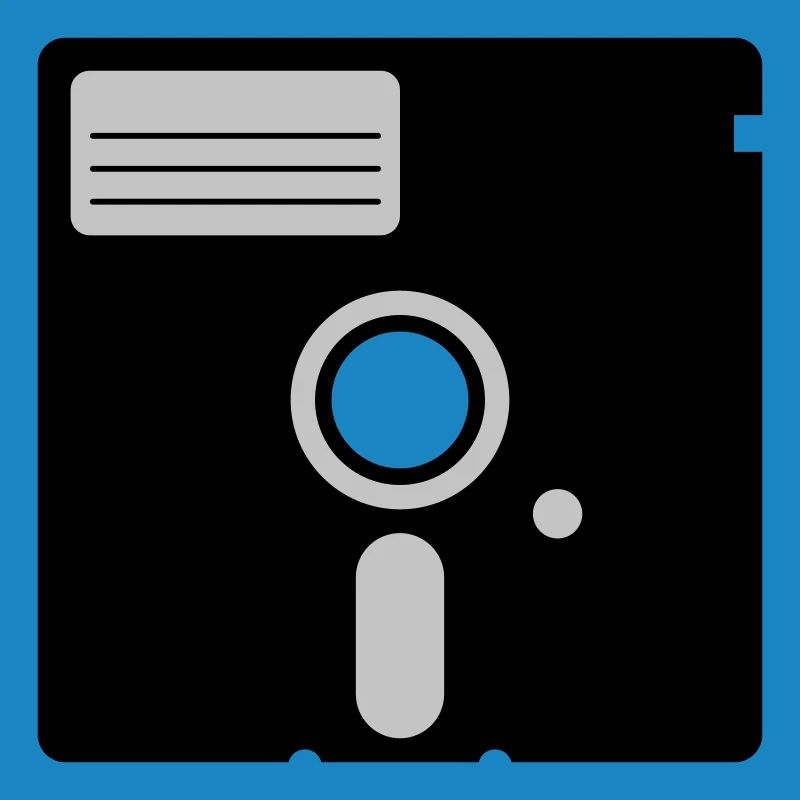 retro floppy disk
