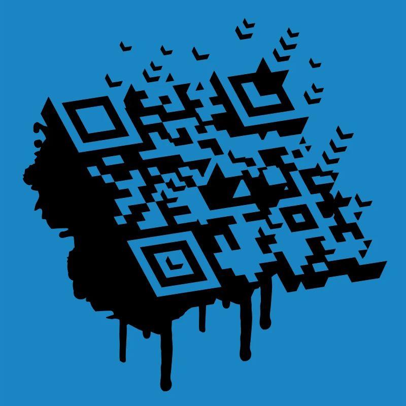 A 3D bar code as a graffiti