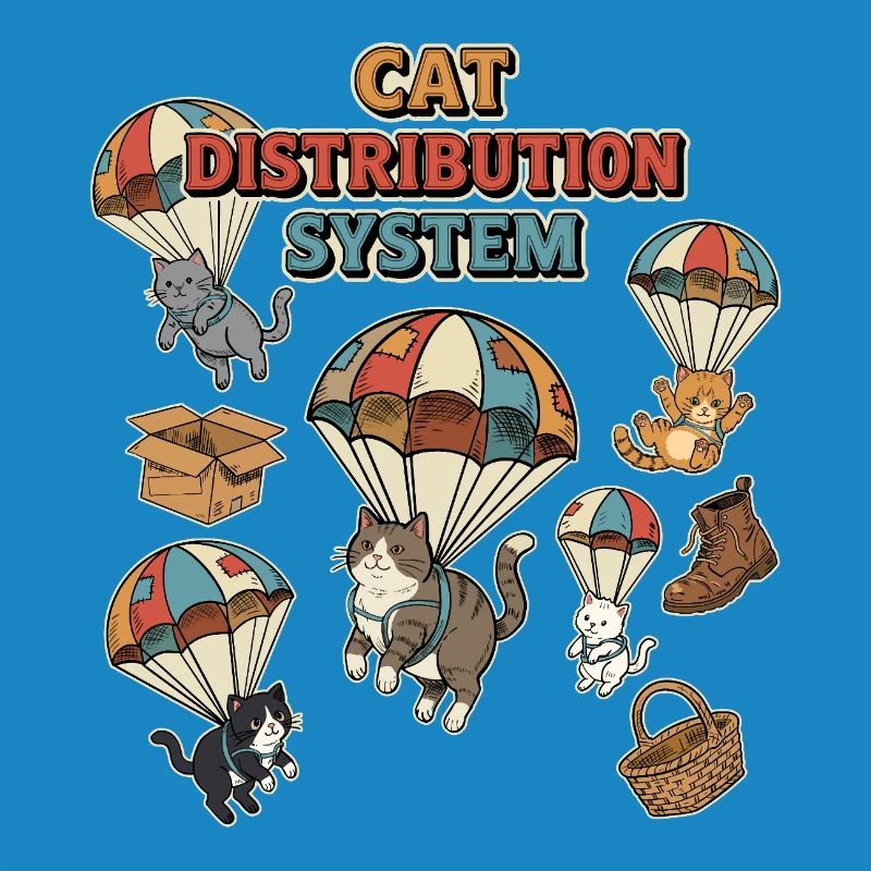 Système de distribution des chats