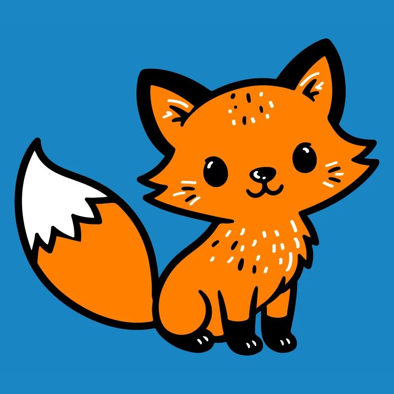 Fuchs Niedlich Comic