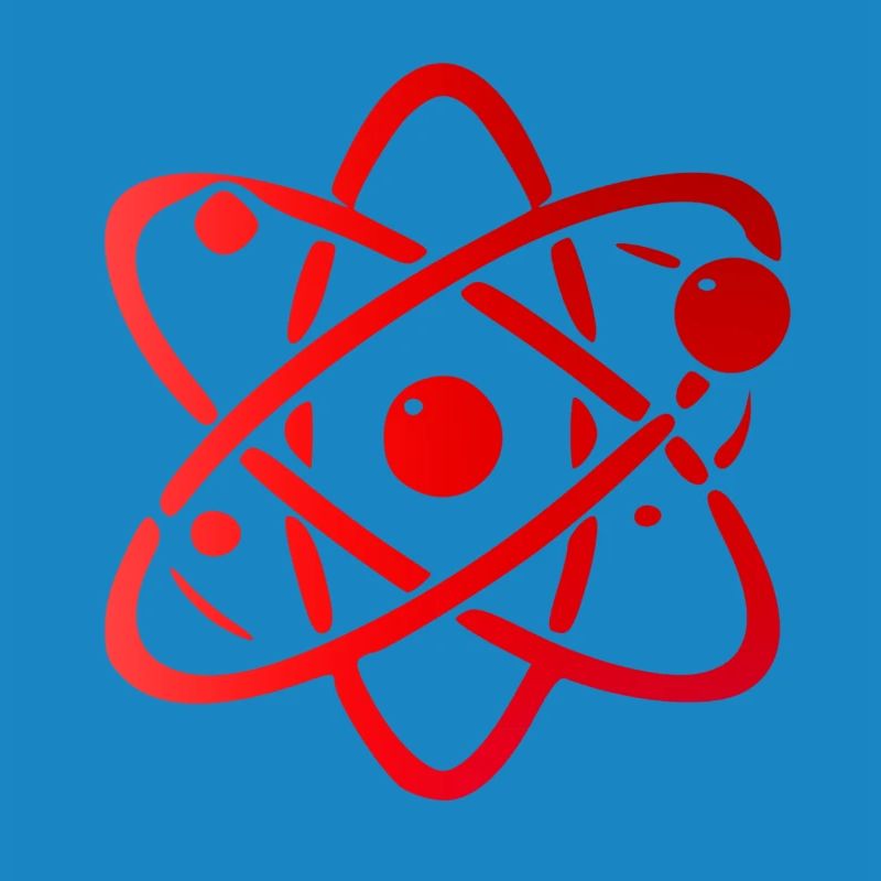 Conception d’illustration de modèle atomique
