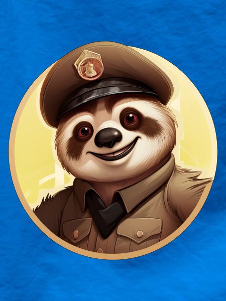 Polizei Faultier