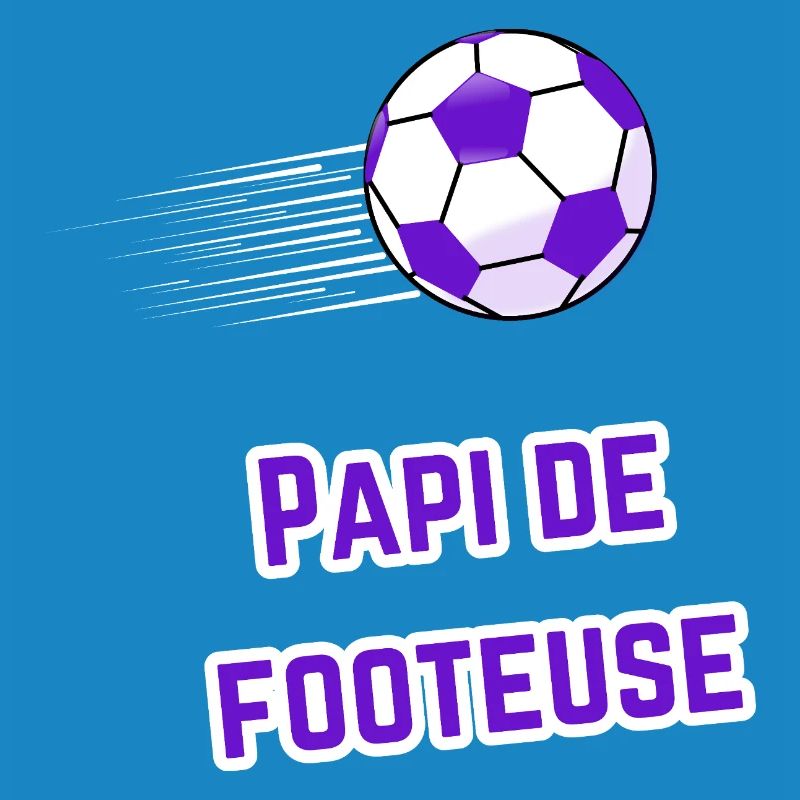 Tee-Shirt Papi Supporter footeuse