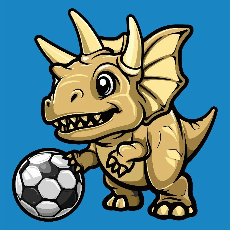 Dinosaur Soccer Comic