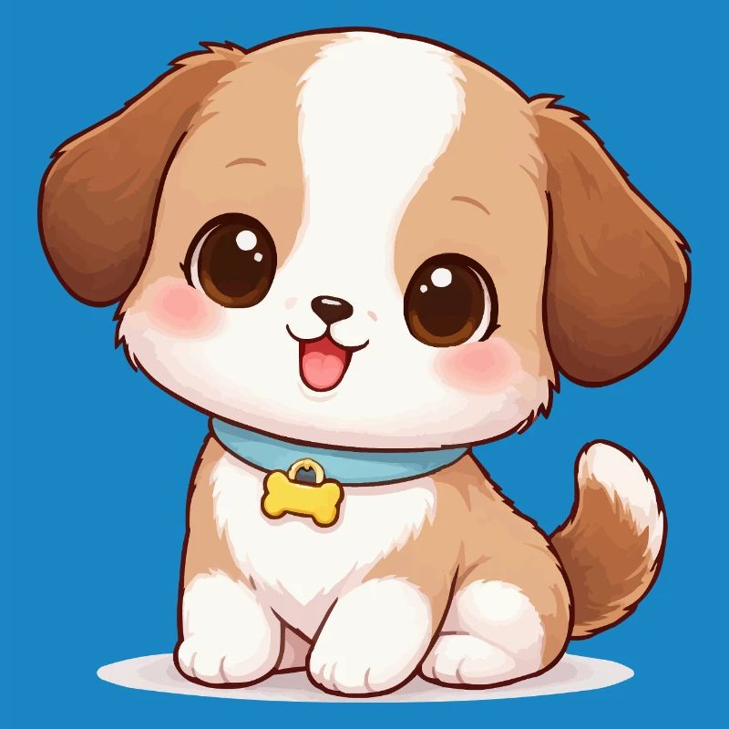 Dog Cute Comic
