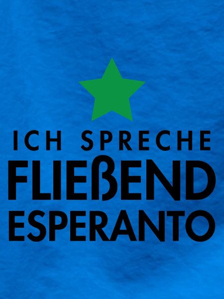 Esperanto Sprache / sprechen Geschenkidee