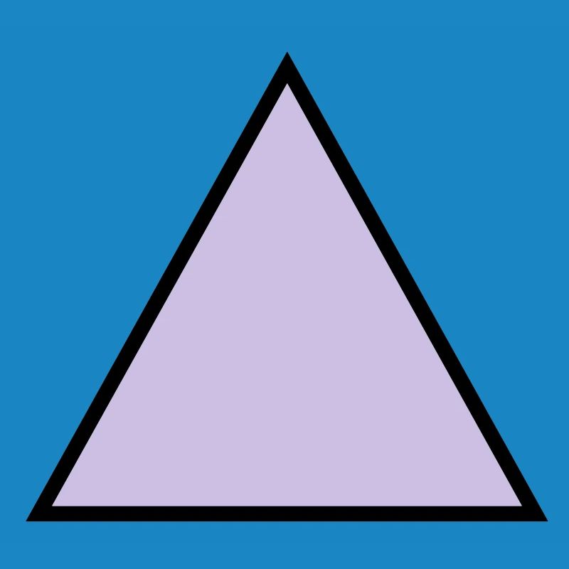 forme de triangle hippie triangle