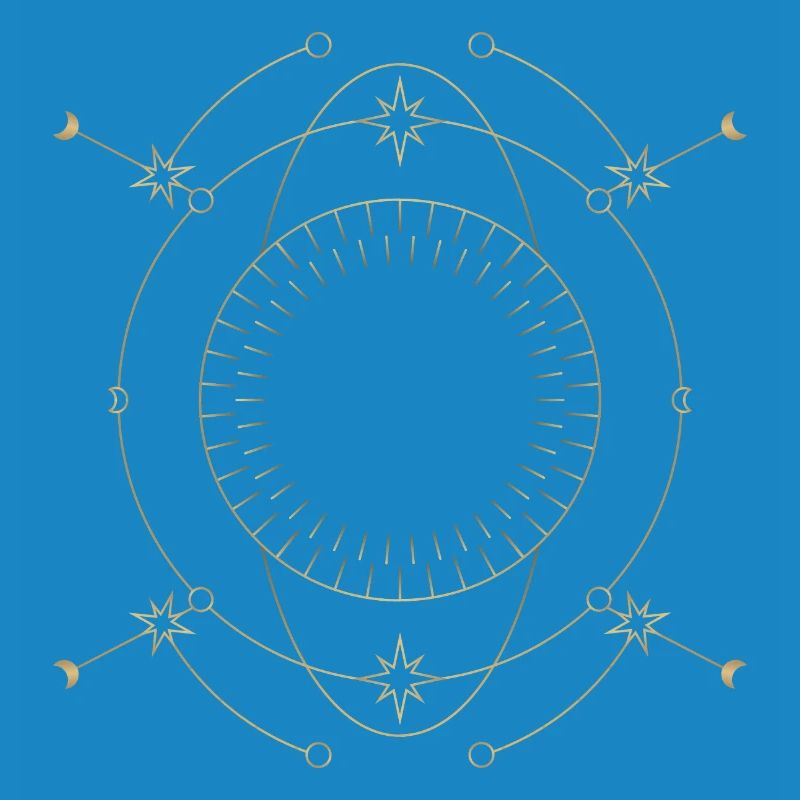 Conception de l’orbite du cercle d’étoile dorée