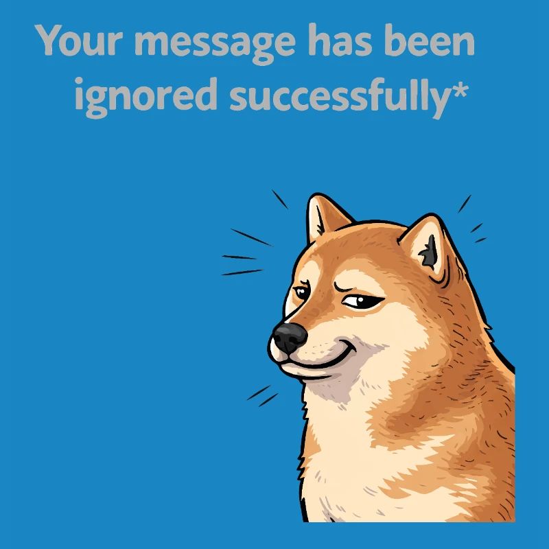 Your message was successfully ignored