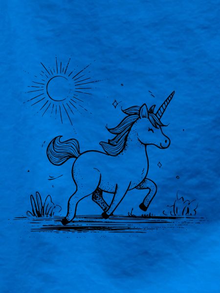 Einhorn im Sonnenschein