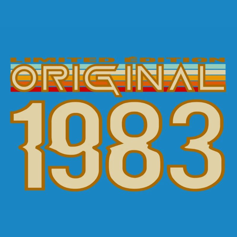 Originale Retro Limited Edition von 1983